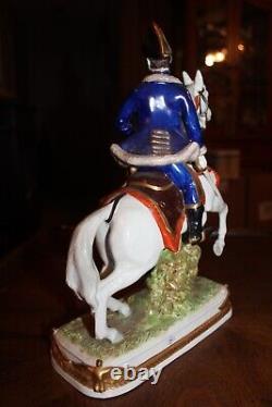 1 Scheibe Alsbach Porcelain Figurine Napoleon Soldier Pierre Claude Pajol 11.5