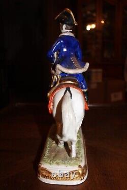 1 Scheibe Alsbach Porcelain Figurine Napoleon Soldier Pierre Claude Pajol 11.5