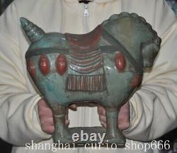 11Old Song Dynasty Official kiln ru porcelain Tang Horse Horses Animal Statue