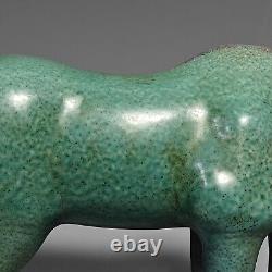 12.8 old Chinese dynasty Jun kiln porcelain fengshui Zodiac animal horse statue