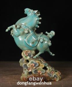 12 Porcelain Ceramic Figurine Fengshui Tang Horse Success Auspicious Statue