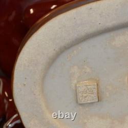 14 Vintage Oxblood Chinese Jingdezhen Porcelain Horse