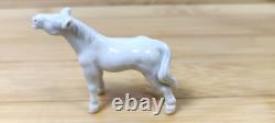 14 Vintage Porcelain Chinese Miniature White Horses Figurines 1.5- 2