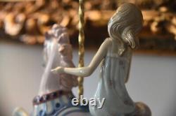 15'' Tall Lladro 1469 Carousel Girl Special Edition! Lladro Horse Rider 1985