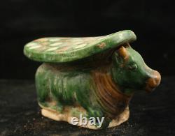 15 cm Chinese Tang Sancai porcelain horse Statue Pottery Cattle sculpture 15 cm Chinese Tang Sancai porcelain horse Statue Pottery Cattle sculpture