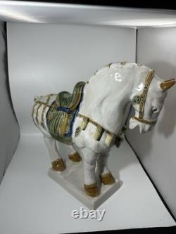 17 Vintage Tang Horse Porcelain Decorative Statue