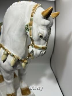 17 Vintage Tang Horse Porcelain Decorative Statue