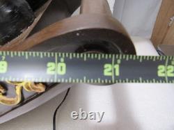 19.5H Rocking Horse with Santa & Presents LED Lights 8 Carols Music (W44K)