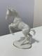 1940s Hutschenreuther Leaping Foal White Porcelain Horse Figurine By Max Fritz