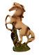 1950's Mcm California Pottery Horse Ceramic Sculpture Large 17 Marked H-15 Usa