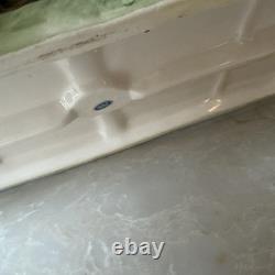 1950s Capodimonte Porcelain Horse Drawn Royal Cinderella Carriage Italy