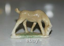 1953 Set 1 WADE WHIMSIES Porcelain Miniature Dog, Fawn, Horse, Poodle, Squirrel