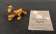 1956 Vintage Hagen Renaker Disney Pluto With White On Eyes, Original Card