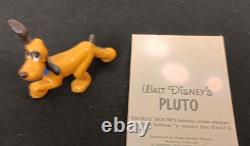 1956 Vintage Hagen Renaker Disney Pluto With White on Eyes, Original card