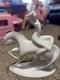 1960's Large Royal Dux Jaroslav Jezek Porcelain Lady Godiva Woman On Horse
