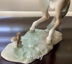 1965 Lladro Nao horse and Squirrel Porcelin Figurine