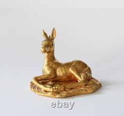 1970s Edward Marshall Boehm Gem Gold Porcelain COLT Equestrian Horse Figurine