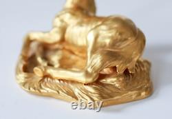 1970s Edward Marshall Boehm Gem Gold Porcelain COLT Equestrian Horse Figurine