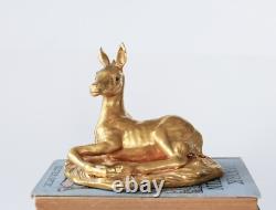 1970s Edward Marshall Boehm Gem Gold Porcelain COLT Equestrian Horse Figurine
