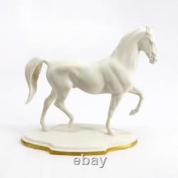1981 Franklin Mint'Spanish Riding School Passage' Bisque Figurine