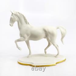 1981 Franklin Mint'Spanish Riding School Passage' Bisque Figurine