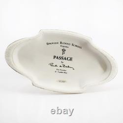 1981 Franklin Mint'Spanish Riding School Passage' Bisque Figurine