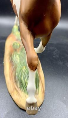 1988 Franklin Mint Misty of Chincoteague Pinto Horse Statue by Pamela Du Boulay