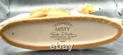 1988 Franklin Mint Misty of Chincoteague Pinto Horse Statue by Pamela Du Boulay