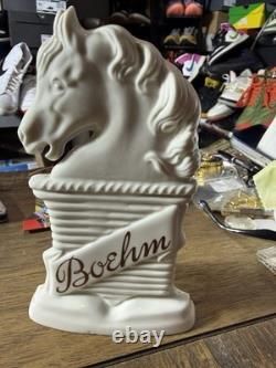 1989 Boehm Porcelain SP-73 Pegasus Horse Head Dealer Plaque 7-1/8 Made in USA
