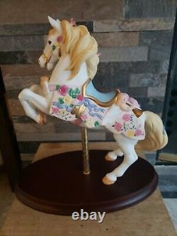 1992 Limited Edition Lenox Porcelain Carousel Horse The Victorian Romance