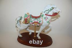 1993 Lenox Carousel Horse The Christmas Porcelain Rare Mint Condition