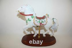 1993 Lenox Carousel Horse The Christmas Porcelain Rare Mint Condition