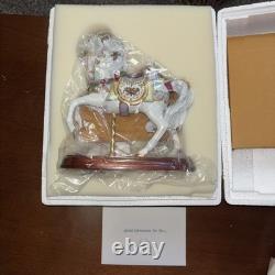 1995 LENOX Annual Christmas Carousel Horse, New In Original Box Never Displayed