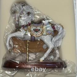 1995 LENOX Annual Christmas Carousel Horse, New In Original Box Never Displayed