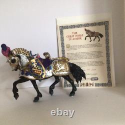 1997 Breyer 79197 The Great Horse In Armor Fine Porcelain Limited Edition