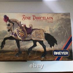1997 Breyer 79197 The Great Horse In Armor Fine Porcelain Limited Edition