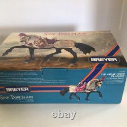 1997 Breyer 79197 The Great Horse In Armor Fine Porcelain Limited Edition
