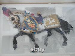 1997 Breyer The Great Horse in Armor 9 Porcelain Kathleen Moody 2500 COA 25 Yrs