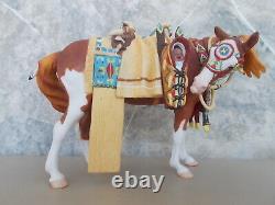 1998 Breyer Gallery LE Si-Ce-Ca Shon'ge Family Horse Indian Pony Fine Porcelain