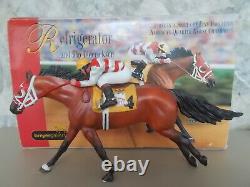 1999 Breyer Gallery Refrigerator & Kip Didericksen Fine Porcelain AQHA Champion