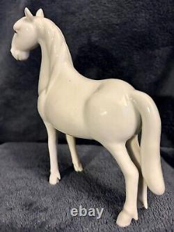 19th Century Chinese Blanc de Chine Porcelain Horse Figure 6.35x6.5