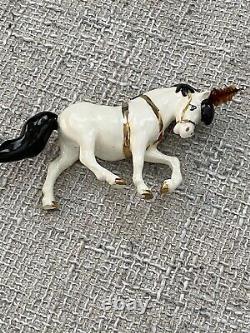 2 Miniature LOT Hagen Renaker Circus Pony and Draft Horse