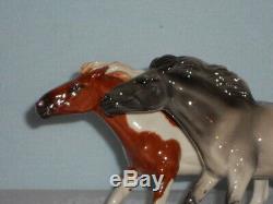 2 Pour Horse Nomad Horse Kristina Lucas Francis CM GLaze Alchemy England & LE