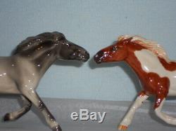 2 Pour Horse Nomad Horse Kristina Lucas Francis CM GLaze Alchemy England & LE