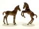 2 Vtg Lorenz Hutschenreuther Porclain Foal Horses Mint Original Labels Germany