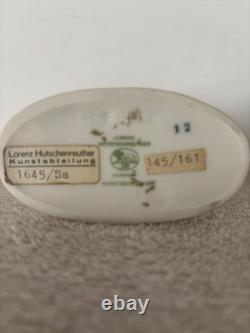 2 vtg Lorenz Hutschenreuther Porclain Foal Horses MINT original Labels Germany