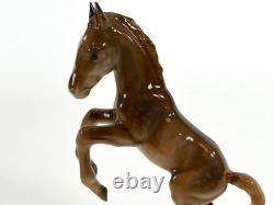 2 vtg Lorenz Hutschenreuther Porclain Foal Horses MINT original Labels Germany