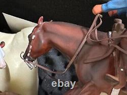 2000-2001 Breyer Gallery Porcelain Poco Lena Don Dodge AQH Champions 2nd Series