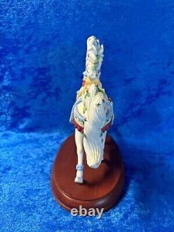 2000 Lenox Christmas Carousel Horse Porcelain Scarce