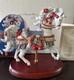2001 Lenox Christmas Carousel Animals Collection Horse Limited Edition Box & Coa